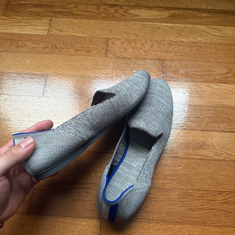 Womens Grey Rothy’s Flats Shoes - Picture 5 of 9